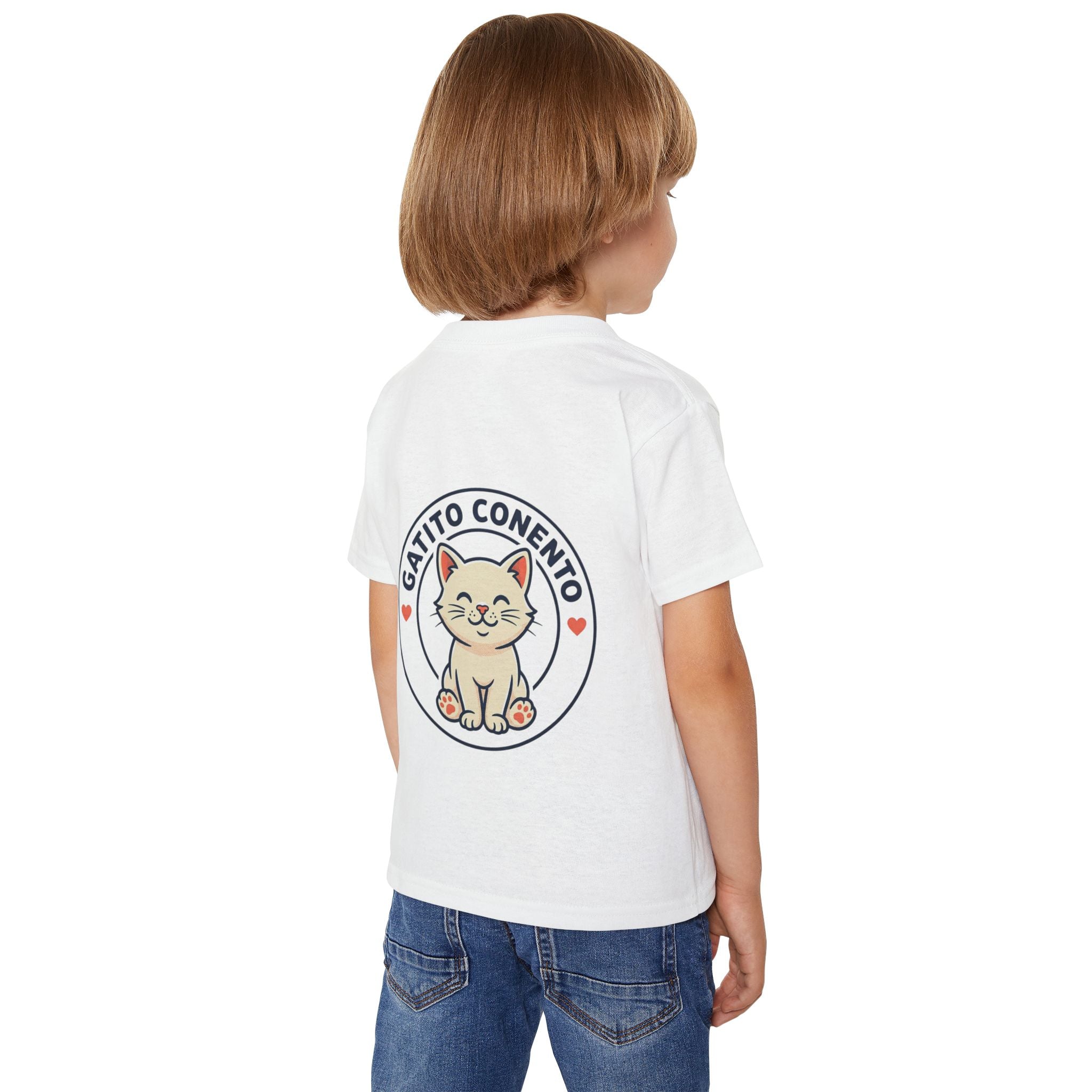 Toddler T-Shirt — "It's a New Day" Retro Bubble Letter Rise N' Shine Tee
