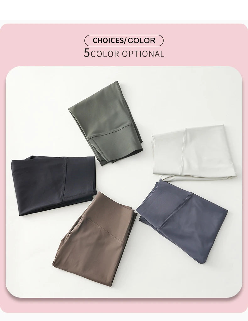 BIVIGAOS-mallas deportivas ajustadas de cintura alta sin costuras para mujer, Leggings de deporte para Fitness, temporada Primavera Verano