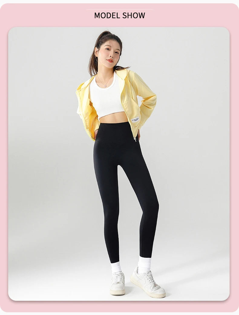BIVIGAOS-mallas deportivas ajustadas de cintura alta sin costuras para mujer, Leggings de deporte para Fitness, temporada Primavera Verano