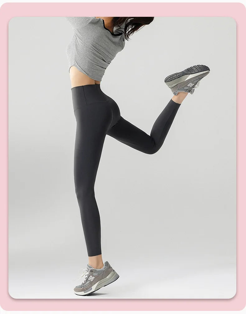 BIVIGAOS-mallas deportivas ajustadas de cintura alta sin costuras para mujer, Leggings de deporte para Fitness, temporada Primavera Verano