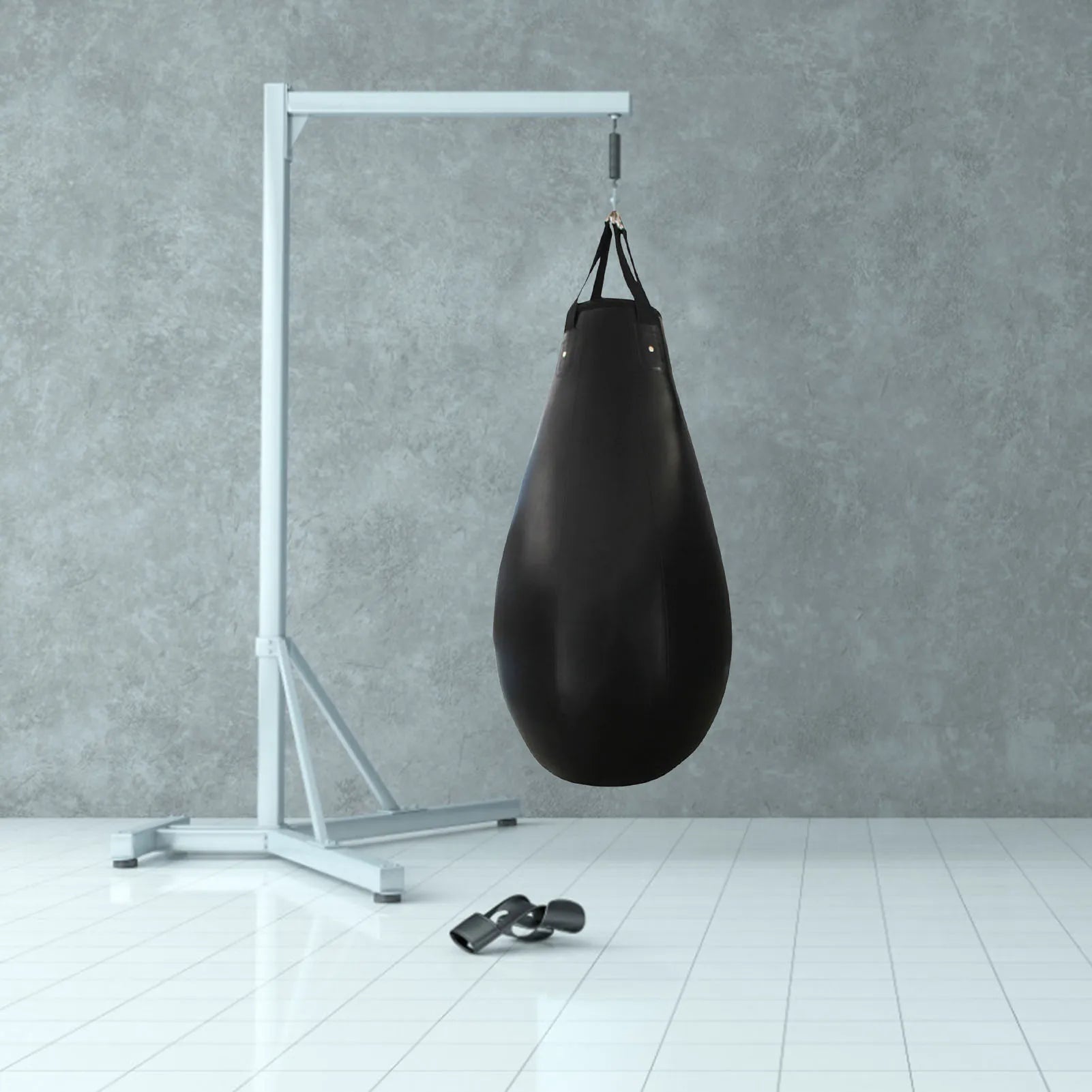 Saco de boxeo pesado para Fitness, bolsa de Kickboxing de cuero PU, MMA, Muay Thai, saco de arena colgante para entrenamiento de boxeo, equipo de Fitness