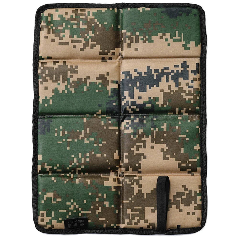 Esterilla plegable portátil para acampar, almohadilla de espuma para sentarse, impermeable, tela Oxford, playa, evita la suciedad, senderismo, Picnic pequeño, asiento al aire libre