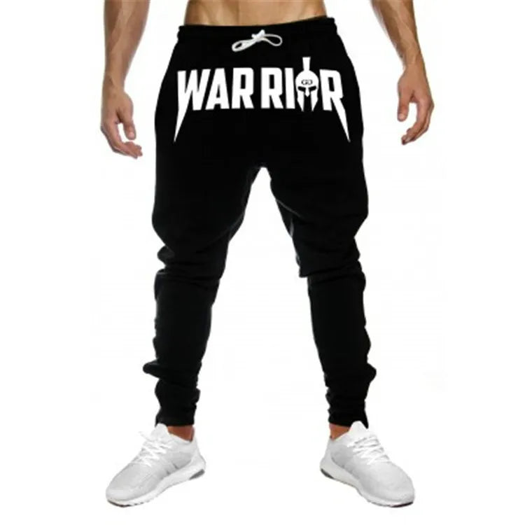 Pantalones de marca de alta calidad, pantalones elásticos informales para Fitness, ropa de culturismo, pantalones de chándal militares informales de color azul marino, pantalones para correr