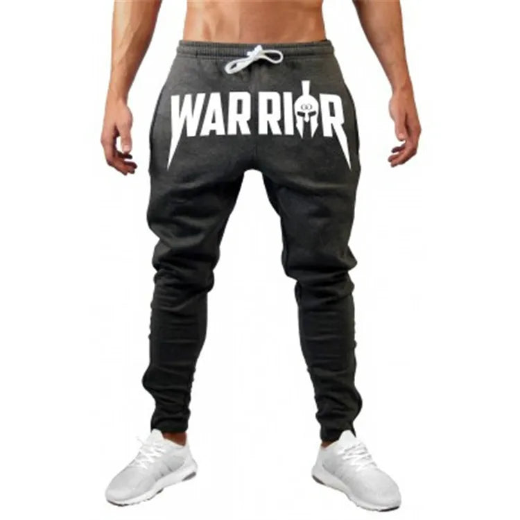 Pantalones de marca de alta calidad, pantalones elásticos informales para Fitness, ropa de culturismo, pantalones de chándal militares informales de color azul marino, pantalones para correr