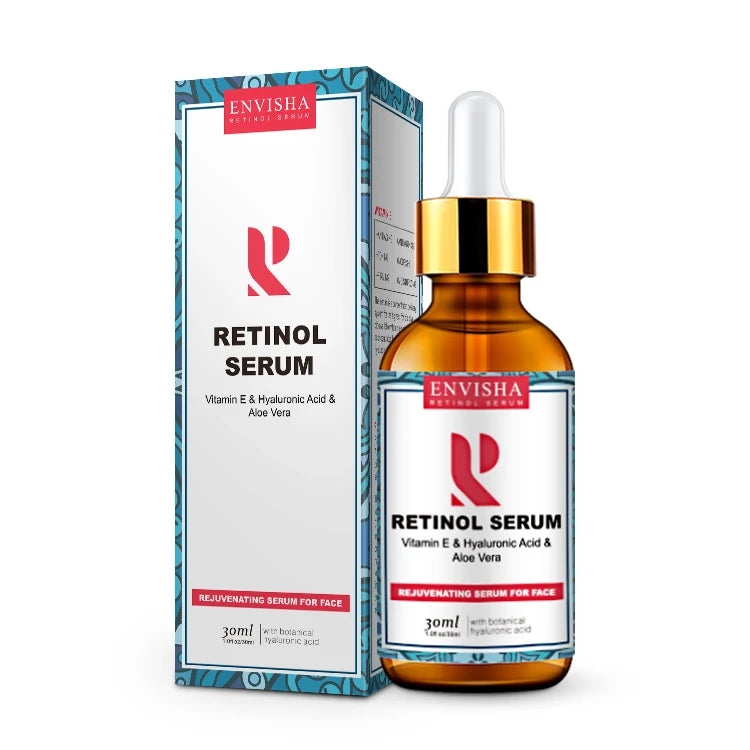 ENVISHA-suero Facial para el cuidado de la piel, vitamina C, ácido hialurónico, Retinol, esencia Facial, antiarrugas, envejecimiento, blanqueamiento, reducción de poros, Belleza