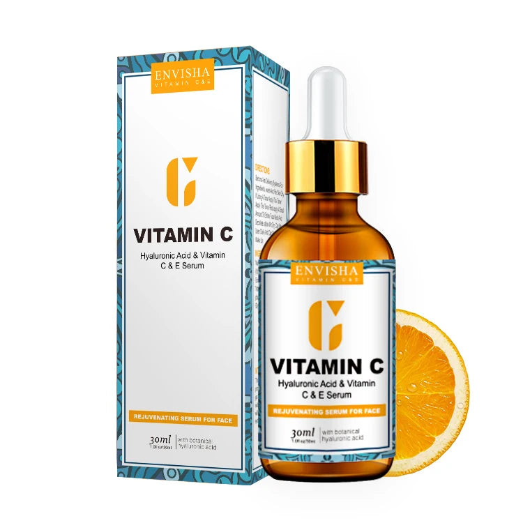 ENVISHA-suero Facial para el cuidado de la piel, vitamina C, ácido hialurónico, Retinol, esencia Facial, antiarrugas, envejecimiento, blanqueamiento, reducción de poros, Belleza