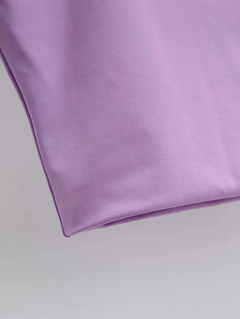 Camisetas ajustadas sexis para mujer, camisetas sin mangas con cuello redondo y doble nailon para mujer, camisetas sin mangas de buena calidad en 6 colores 2023