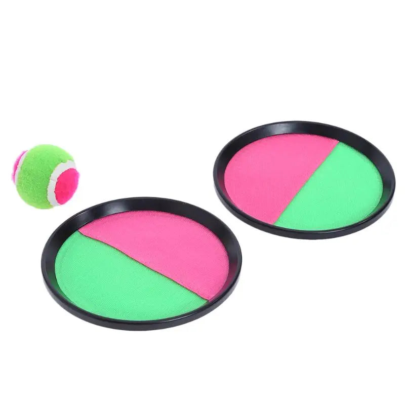 1 Juego de pelota pegajosa con ventosa para niños, juego de pelota para deportes al aire libre, lanzar y atrapar juguetes interactivos para padres e hijos al aire libre
