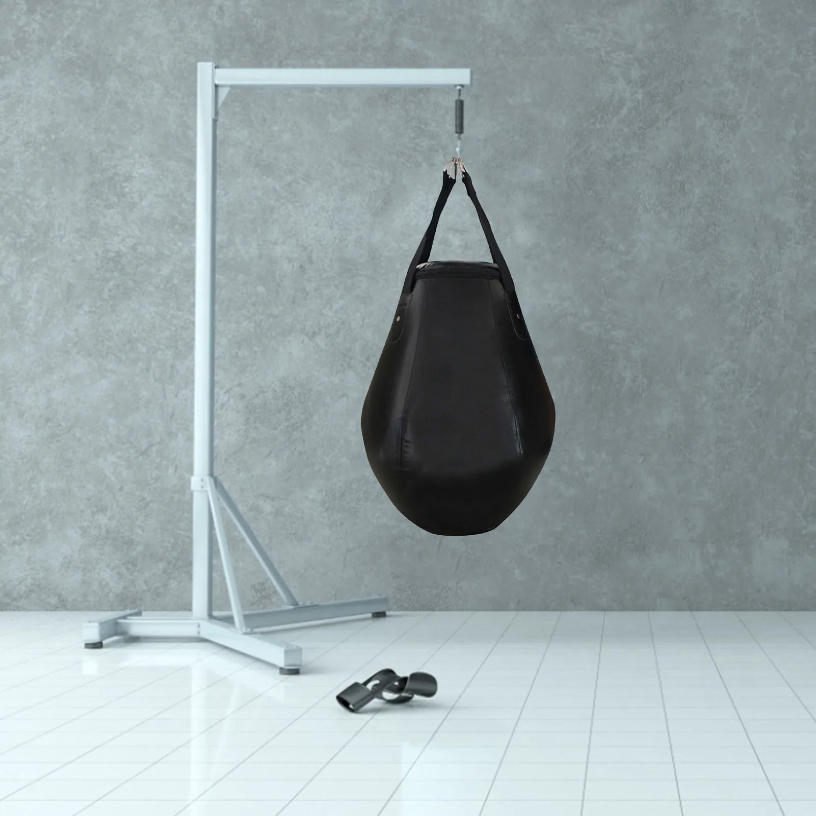 Saco de boxeo pesado para Fitness, bolsa de Kickboxing de cuero PU, MMA, Muay Thai, saco de arena colgante para entrenamiento de boxeo, equipo de Fitness
