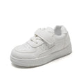 Zapatillas de Tenis para niños y niñas, zapatos deportivos informales de suela suave de cuero, color blanco, primavera y otoño, novedad