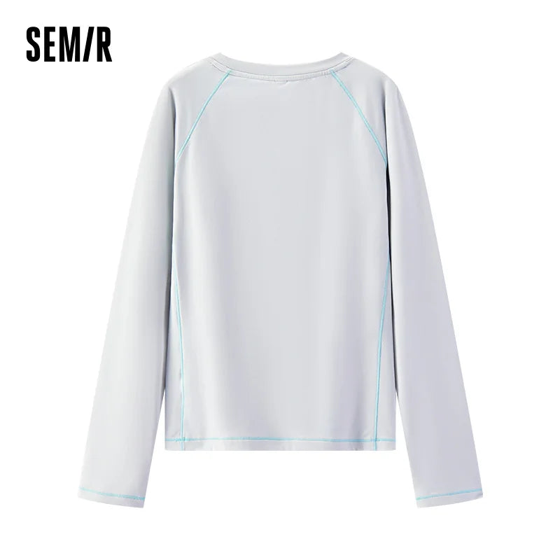 Semir-camisetas de manga larga para mujer, Panel de secado rápido que absorbe la humedad, para exteriores, invierno, manga raglán, forro polar, 2025
