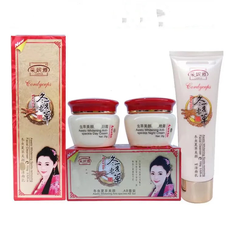 Crema blanqueadora para el cuidado de la piel, crema facial, productos de belleza para mujeres, blanqueamiento, eliminación de manchas oscuras, crema facial