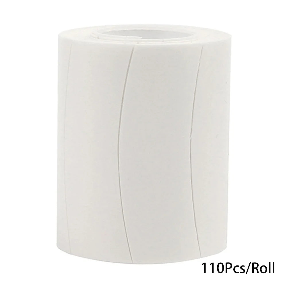 110 uds/rollo de almohadillas de cinta para Micro ojos debajo de la extensión de pestañas parche de espuma injerto pestañas almohadillas para ojos pegatinas no tejidas herramienta de maquillaje