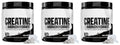 Creatina Monohidrato en Polvo, 60 Porciones, Sin Sabor, 5g de Creatina Micronizada, Sin Gluten
