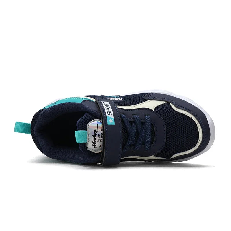 Zapatos para niños, zapatillas de deporte para niños en primavera y otoño con superficie antideslizante transpirable, zapatos de moda para niños cuhk
