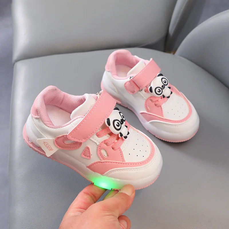 Zapatillas de deporte para chico 2025, otoño, nuevo zapato iluminado para chico, zapatillas de deporte para niño, zapatos bonitos para niña, tenis de moda, zapatos de diseñador para mujer, Кроссоkus