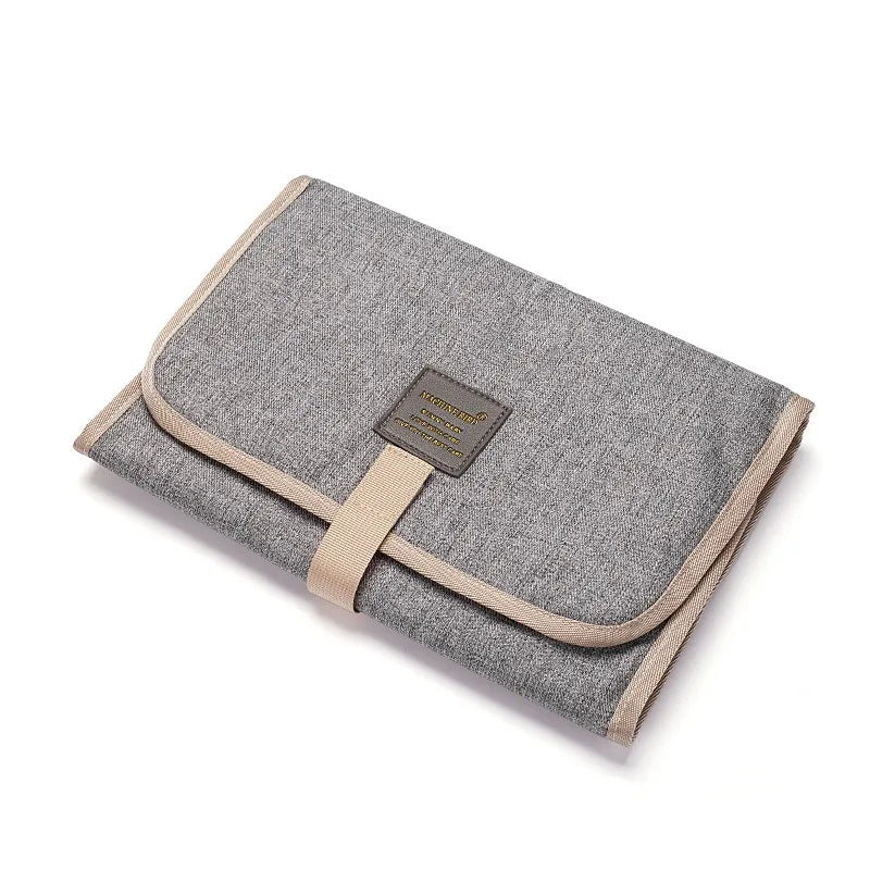 Cambiador de pañales plegable para bebé, almohadilla impermeable para pañales para recién nacidos, cambiador portátil para niños pequeños, hoja de pañales Oxford duradera para bebé