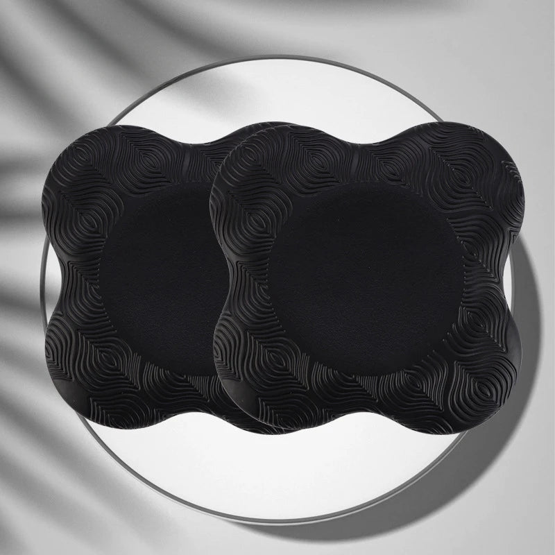 Esterilla de Yoga para arrodillarse, alfombrilla de soporte de absorción de impacto gruesa, almohadilla portátil para rodillas, Codera, ejercicio, Fitness, accesorios de Yoga