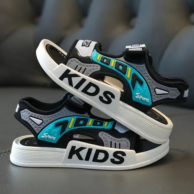 Sandalias deportivas para niños, zapatos de playa informales de verano para niños y niñas, zapatos cómodos de suela suave para niños, zapatillas antideslizantes de moda