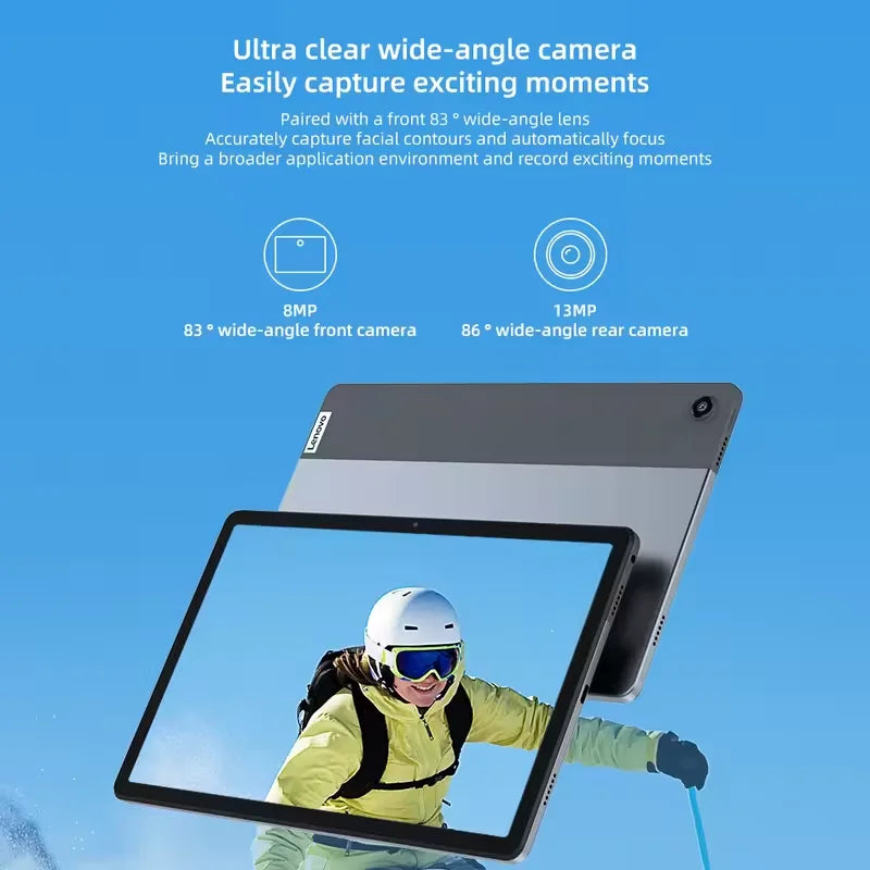 Original Lenovo Tab K10 Pro Global Rom 10,6 pulgadas 60Hz 2K IPS Mediatek G80 Wifi 7700mAh 4GB 128GB M10 Plus tableta Android 2025