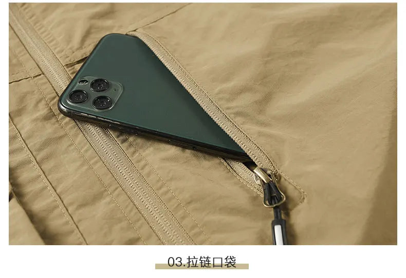 Chaqueta de caza para acampar, chaleco de trabajo para hombre, cortavientos táctico, talla grande, Golf, sin mangas, pesca, abrigo impermeable, chaleco de verano