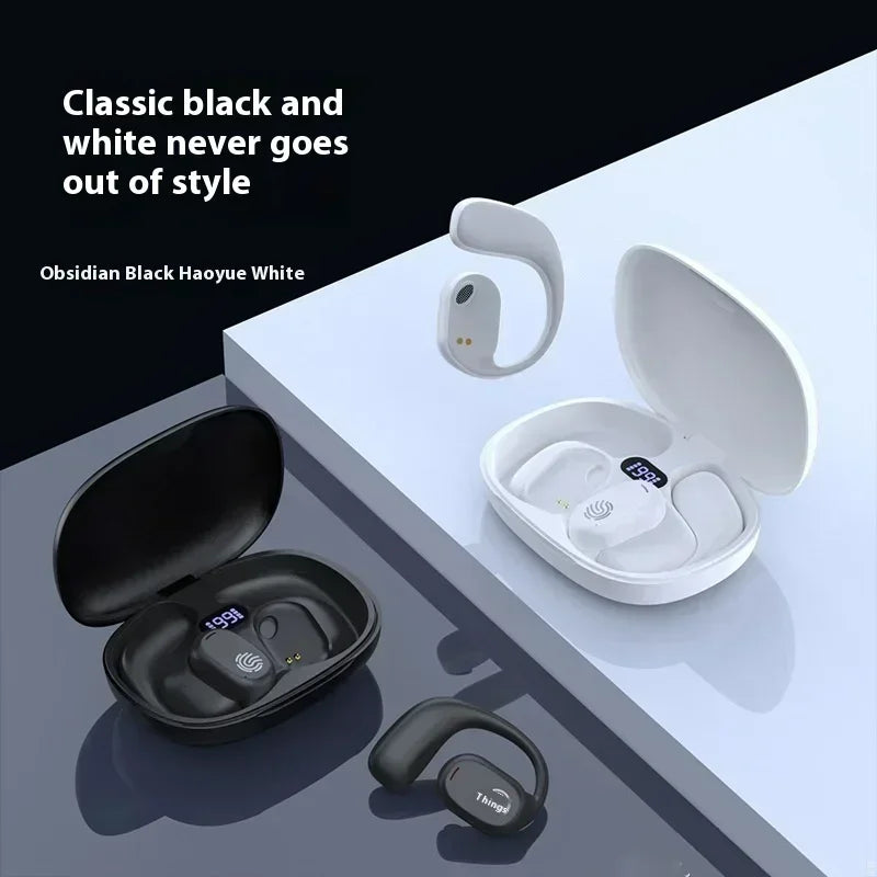 Auriculares Lenovo de conducción ósea, auriculares inalámbricos deportivos con Bluetooth 5,3, HiFi 9D, estéreo, resistentes al agua, TWS, Control táctil, cancelación de ruido