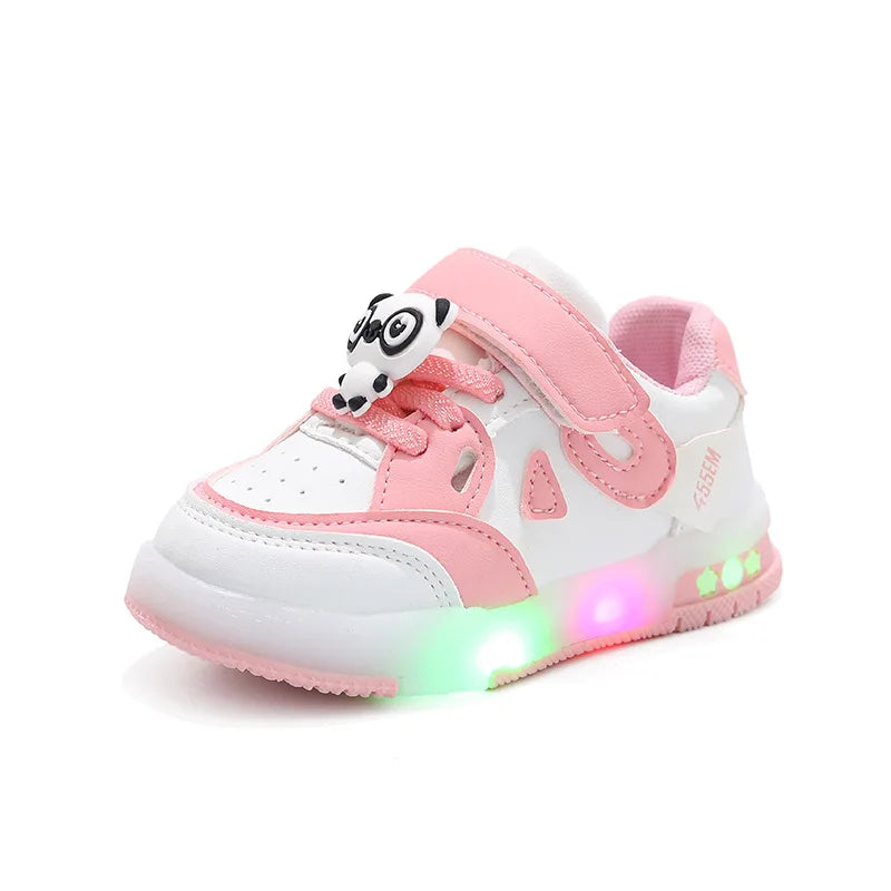 Zapatillas de deporte para chico 2025, otoño, nuevo zapato iluminado para chico, zapatillas de deporte para niño, zapatos bonitos para niña, tenis de moda, zapatos de diseñador para mujer, Кроссоkus