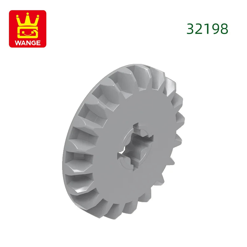 Wange157uds./lote 32198 bloques de construcción cónicos de 20 dientes, accesorios técnicos MOC compatibles con bloques, juguetes para niños, caja de regalo