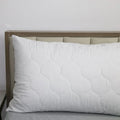 Funda de almohada gruesa con cremallera, Protector de almohada impermeable, funda de almohada de cama suave y transpirable