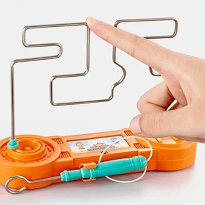 Juguete de descarga eléctrica Collison para niños, laberinto táctil eléctrico educativo, juego divertido para fiesta, juguetes de experimentos científicos para niños, regalo