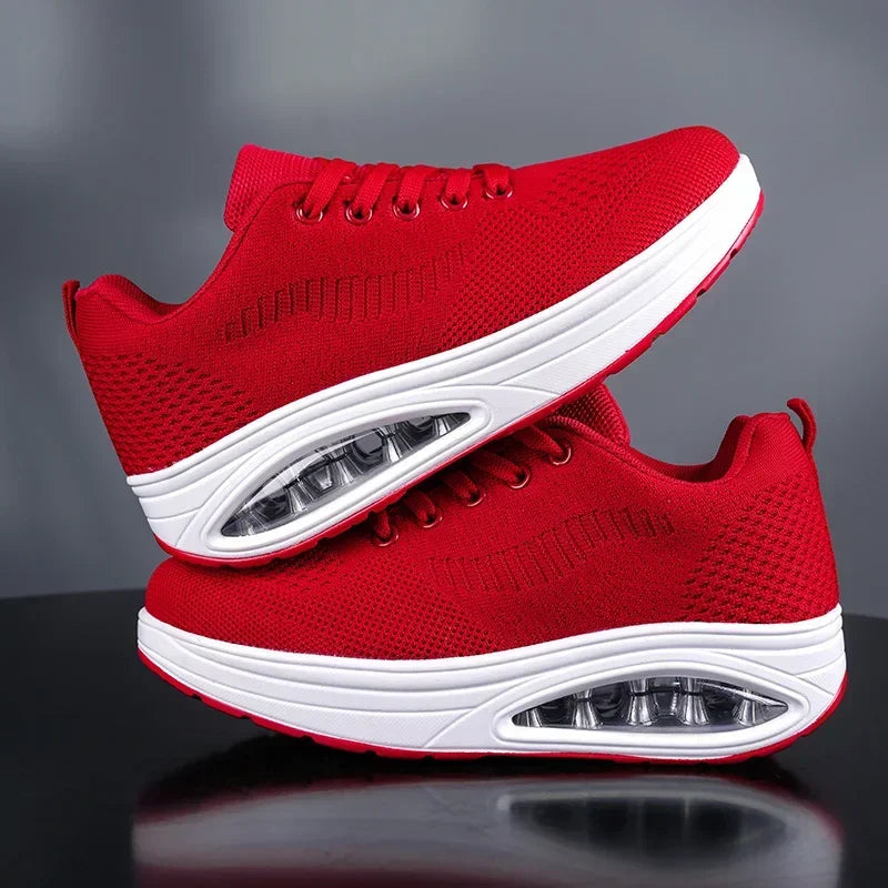 Zapatos deportivos con plataforma para hombre, Tenis masculinos, Zapatillas, Zapatillas, zapatos blancos para mujer, deportes aéreos informales