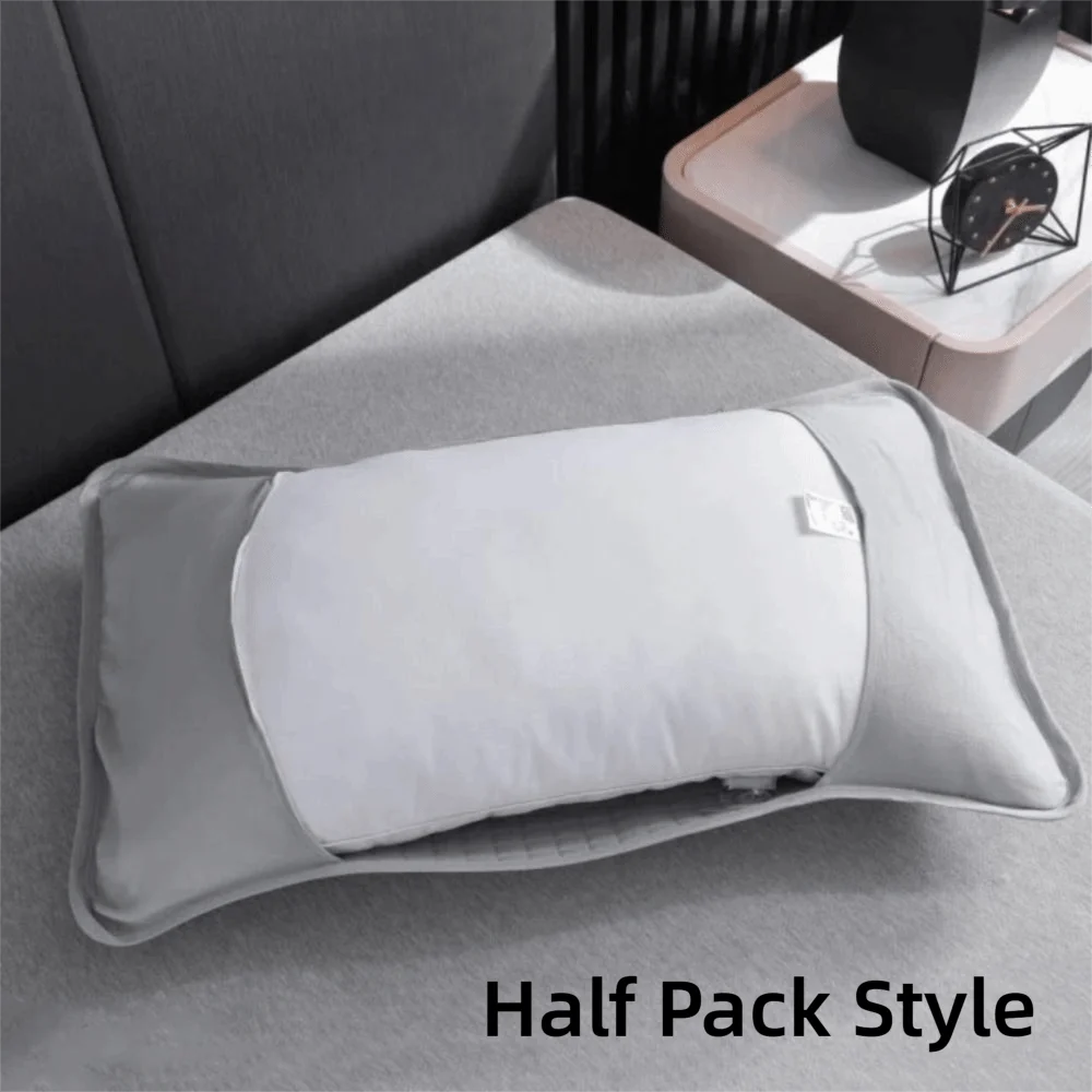 Funda de almohada de algodón, capa de aislamiento, funda de almohada de aceite para la cabeza, Protector antiácaros, almohada a prueba de sudor, protección central para el hogar