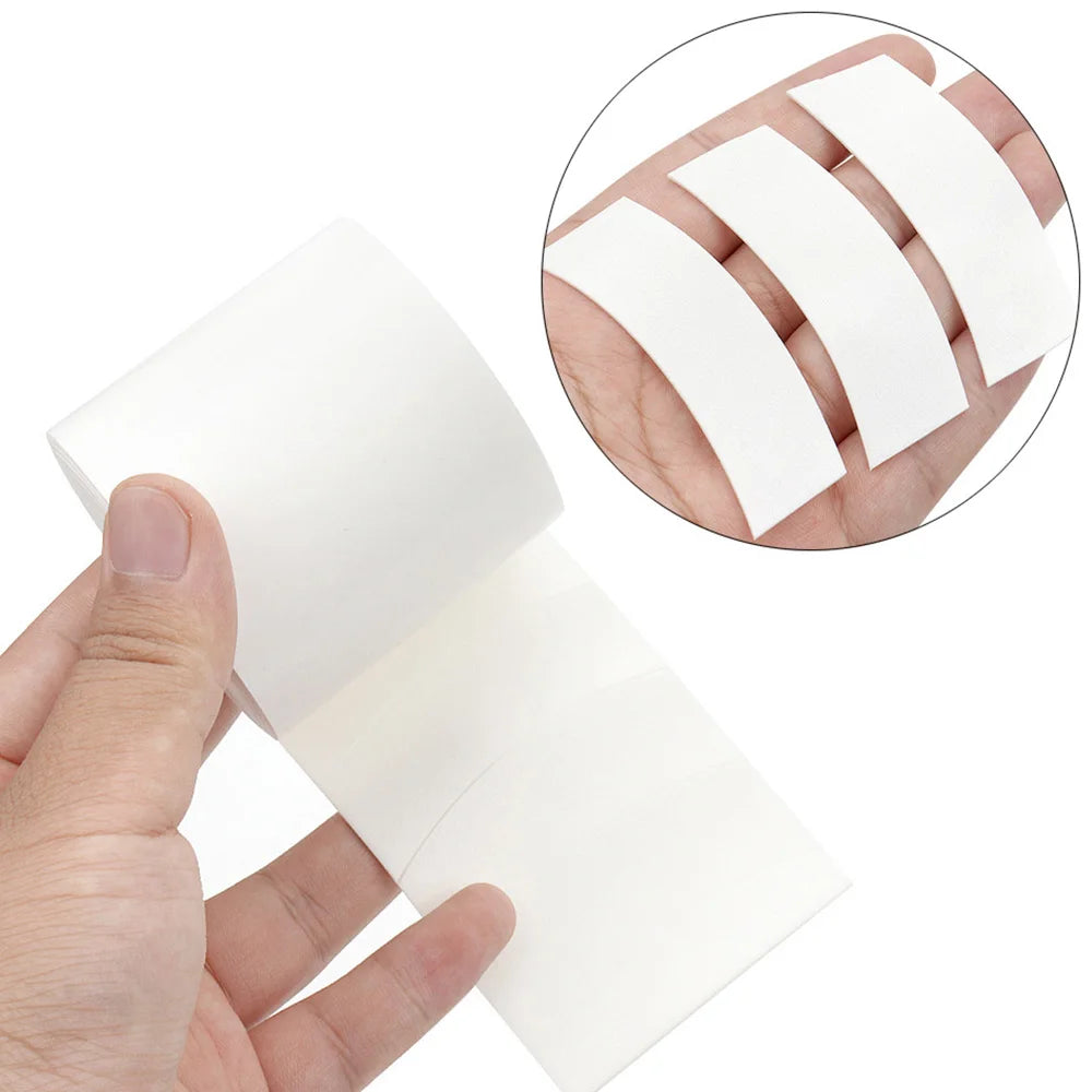110 uds/rollo de almohadillas de cinta para Micro ojos debajo de la extensión de pestañas parche de espuma injerto pestañas almohadillas para ojos pegatinas no tejidas herramienta de maquillaje