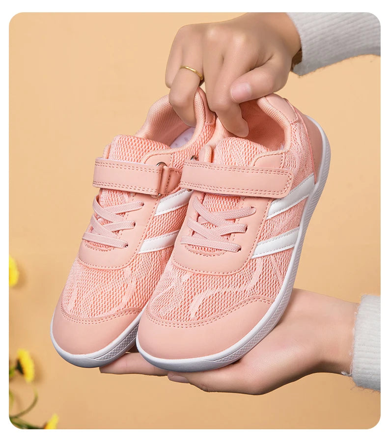 Zapatos Minimalistas para Niños Pequeños/Grandes, Zapatos Deportivos Anchos para Niños y Niñas, Zapatos Planos para Caminar y Patinar