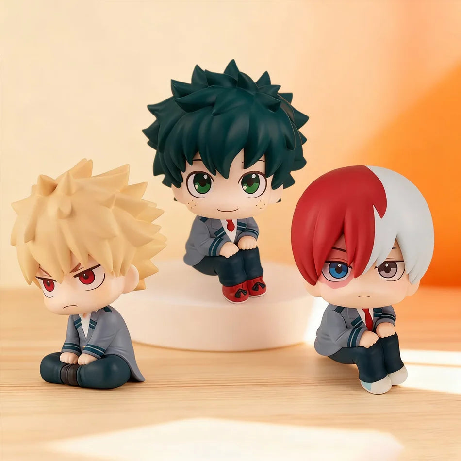 Nuevo My Hero Academia (MHA): Tomura Shigaraki / Izuku Midoriya / Katsuki Bakugo Linda figura de PVC Chibi |   Modelo de juguete coleccionable