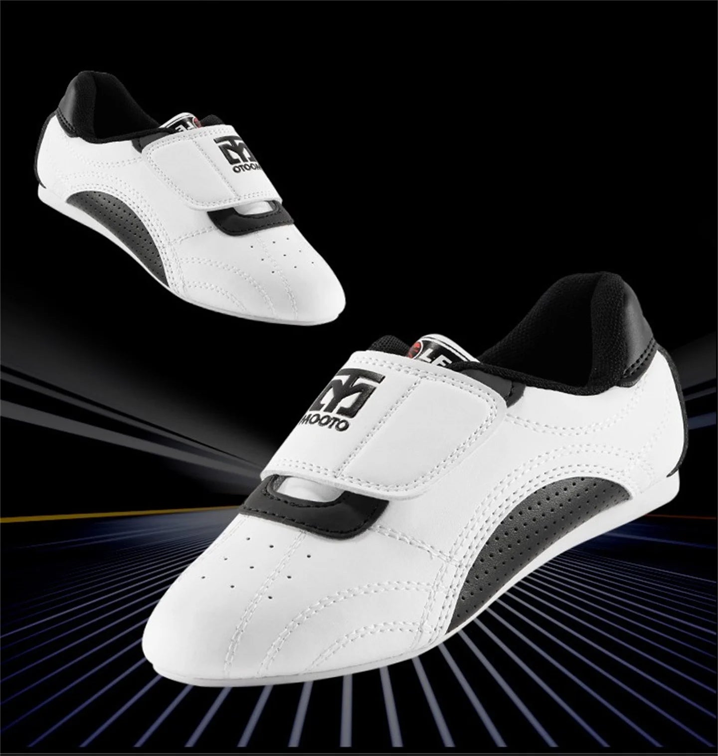 Zapatos de Taekwondo para niños y adultos, calzado de gimnasio, kung fu, Jujutsu, entrenamiento de karate, suela suave de goma transpirable