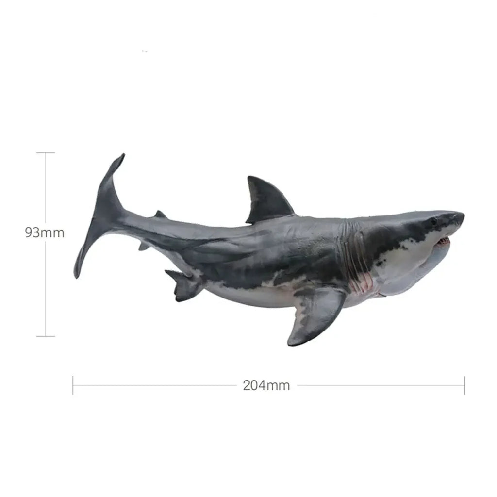 Modelo de Tiburón Megalodón PNSO 15, Animal Marino Prehistórico, Colección de Escenas para Adultos, Juguetes Educativos de Ciencia, Regalo, Decoración del Hogar