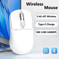 Ratón ligero inalámbrico Bluetooth/2,4G/ratón trimodo con cable ratón ajustable de 8000 DPI ratones silenciosos recargables para juegos de oficina