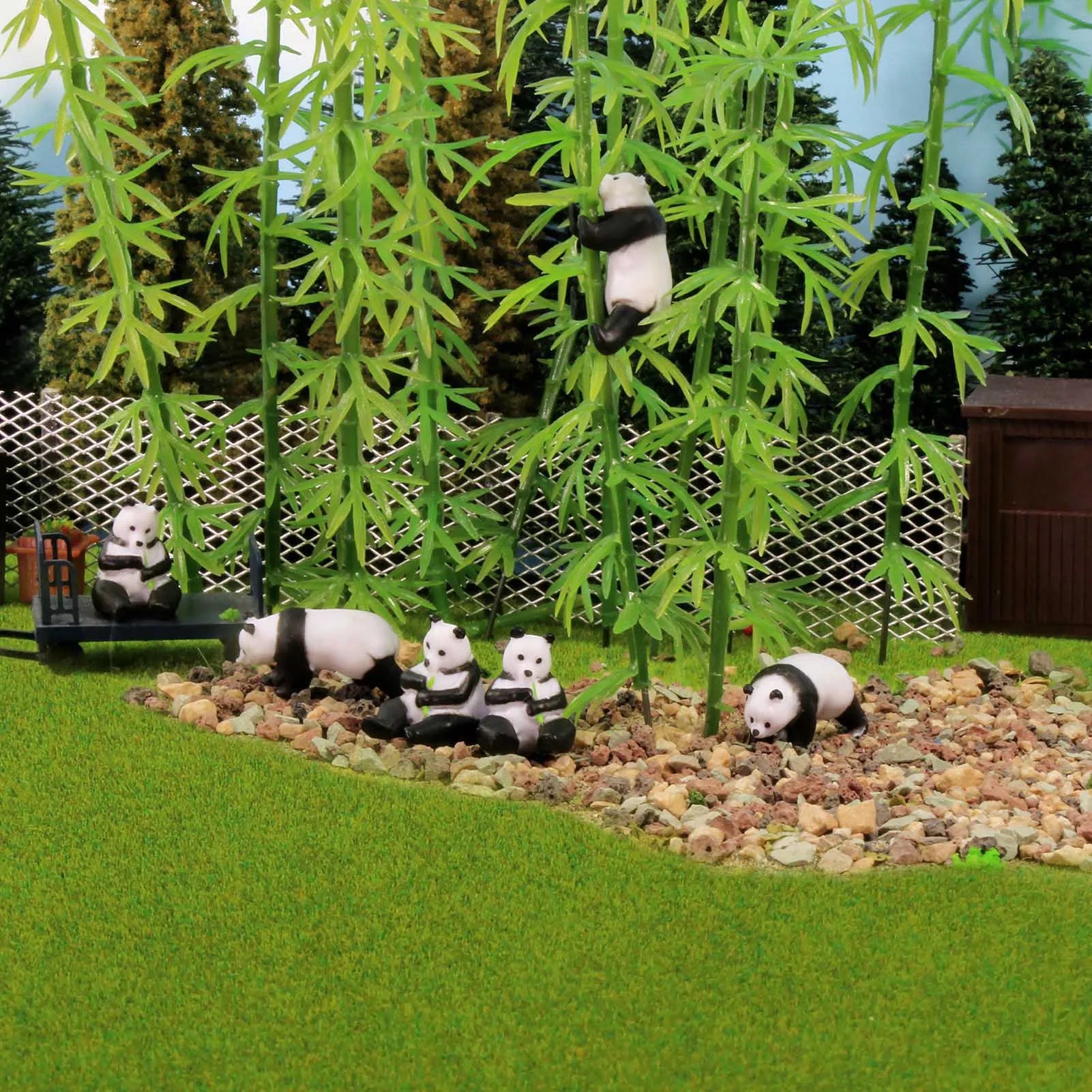 Evemodel-alfombrilla de césped para paisaje, modelo de simulación de varios tamaños, césped Artificial, modelo de tren, diseño de paisaje, Diorama