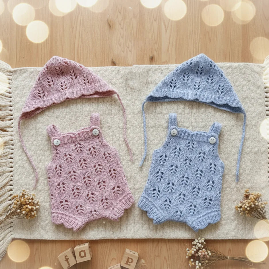 5 Styles Cutest Sweather Outfits for Size 10-12 Inch Bebe Reborn Dolls Soft Touch Feeling Handmade High Quality Clothes With Hat