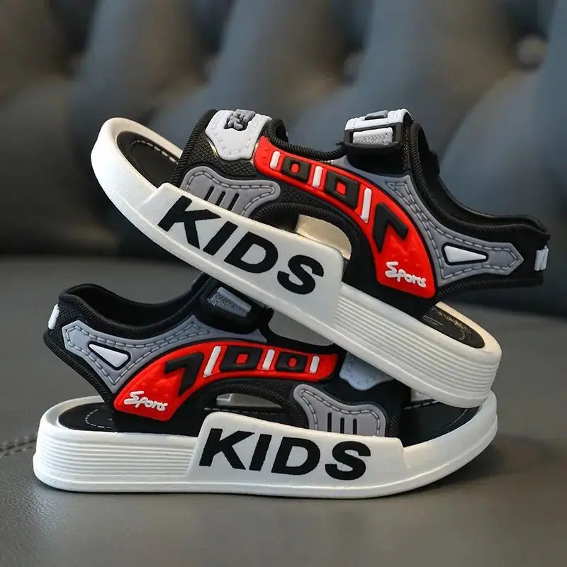 Sandalias deportivas para niños, zapatos de playa informales de verano para niños y niñas, zapatos cómodos de suela suave para niños, zapatillas antideslizantes de moda