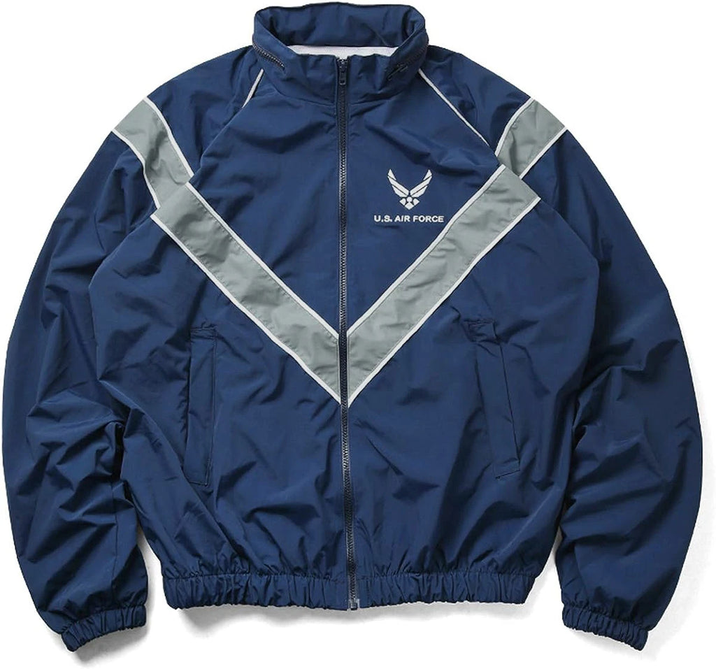 USAF-Chaqueta de Fitness para correr, uniforme de entrenamiento, impermeable, cortavientos, US Air Force, IPTU, PT