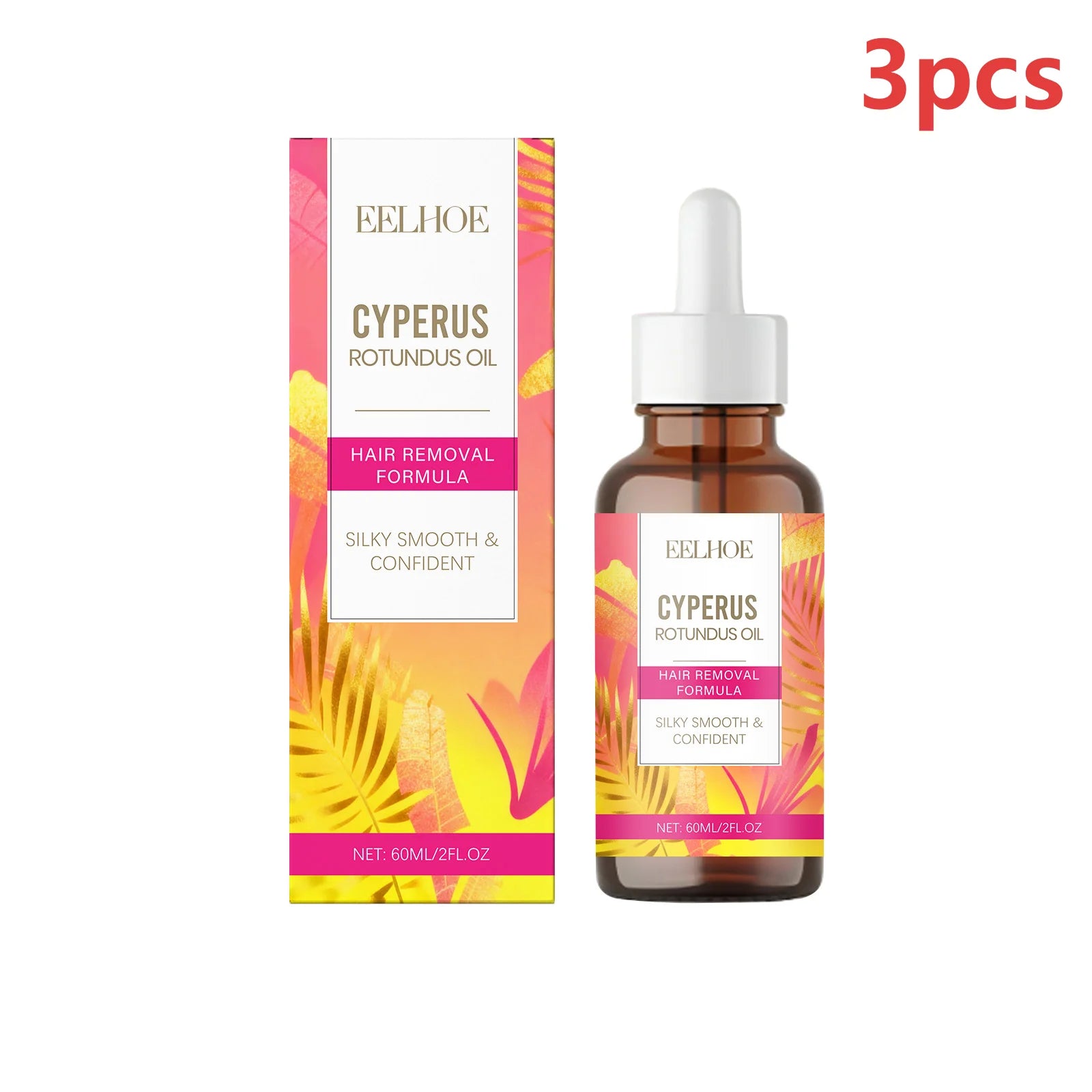 Aceite de Cyperus Rotundus EELHOE para después de la depilación, cuidado de la piel, reparación de la barrera cutánea, hidratante, inhibe el crecimiento del vello