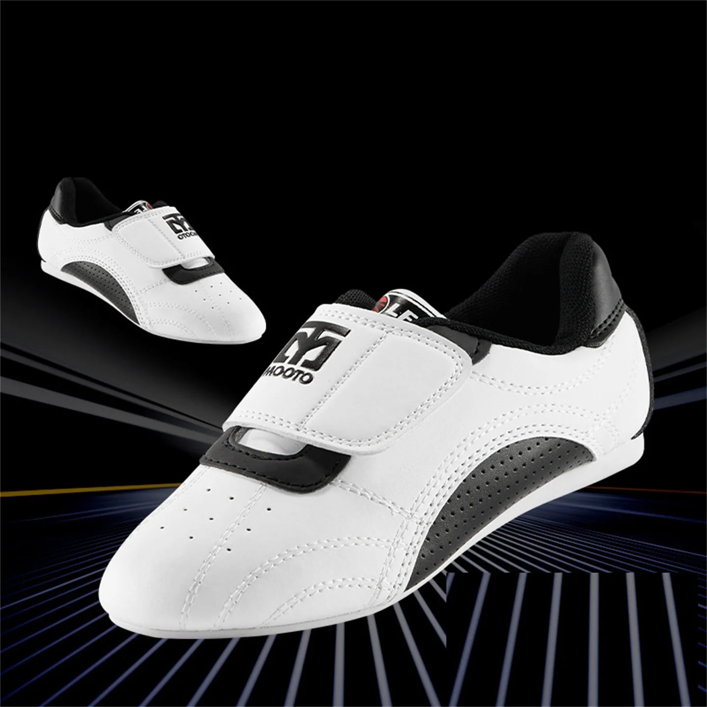 Zapatos de Taekwondo para niños y adultos, calzado de gimnasio, kung fu, Jujutsu, entrenamiento de karate, suela suave de goma transpirable