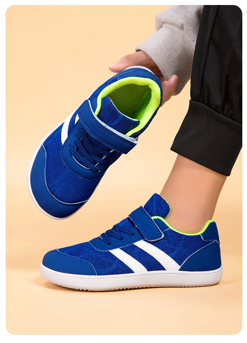 Zapatos Minimalistas para Niños Pequeños/Grandes, Zapatos Deportivos Anchos para Niños y Niñas, Zapatos Planos para Caminar y Patinar