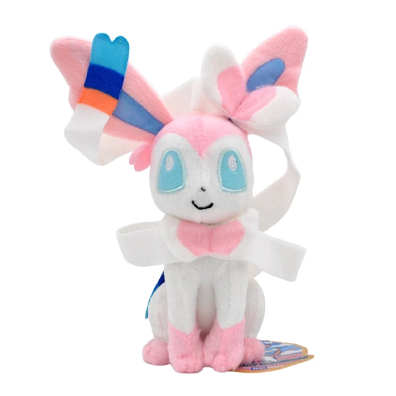 Eevee Peluche Toy Pokemon Juego de juguetes de Peluche - Sylveon Umbreon Vaporeon Flareon Pikachu Glaceon Muñecas de Peluche Regalo de Navidad para niños