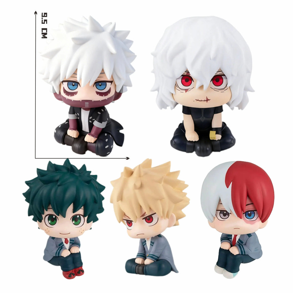 Nuevo My Hero Academia (MHA): Tomura Shigaraki / Izuku Midoriya / Katsuki Bakugo Linda figura de PVC Chibi |   Modelo de juguete coleccionable