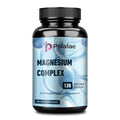 Complejo de magnesio-soporta el sueño profundo, promueve el crecimiento muscular, hueso, cerebro, salud del corazón-120 cápsulas