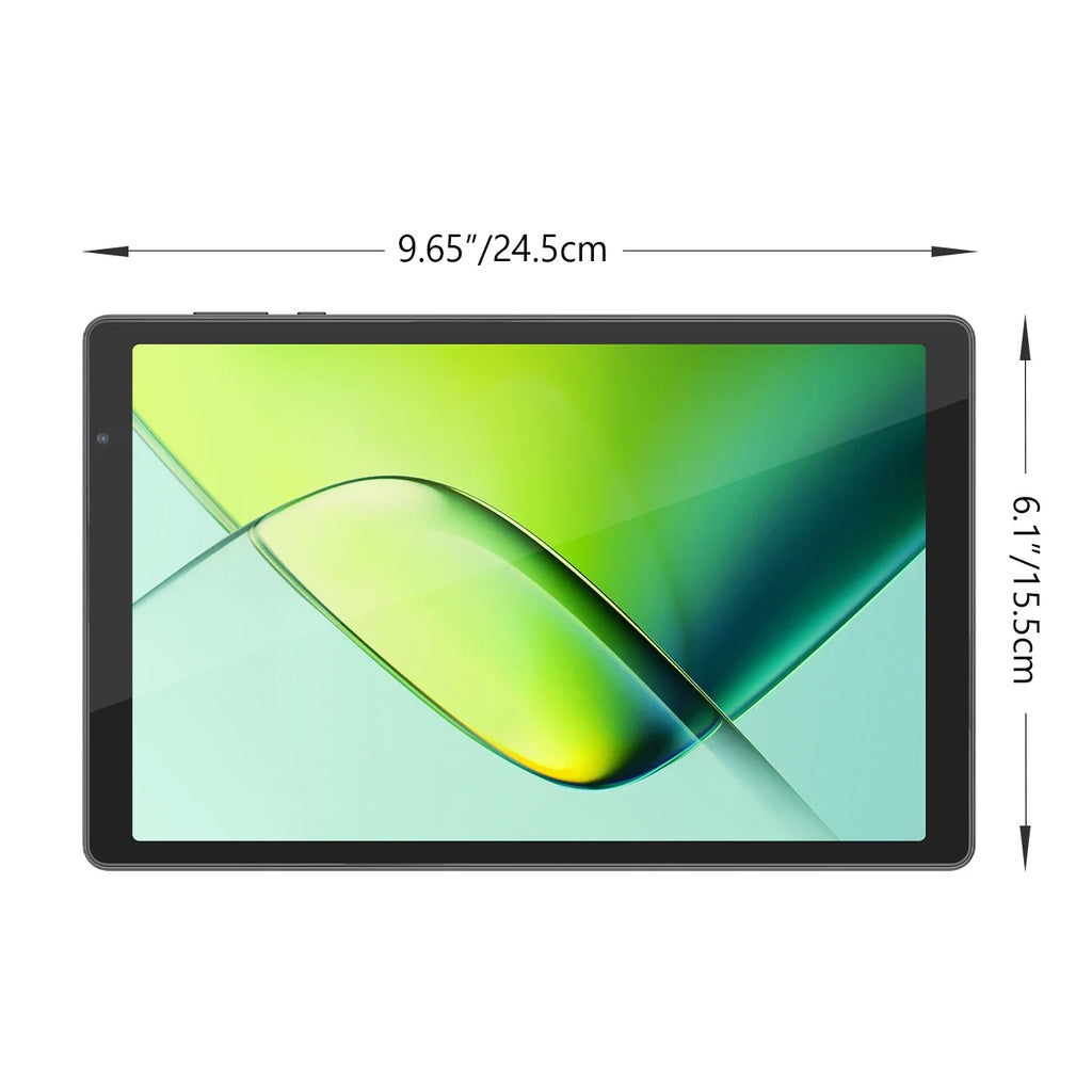Tablet Android 14 de 10 pulgadas, procesador de cuatro núcleos, 4 (2+2) GB de RAM + 32 GB de ROM, memoria ampliable de 1 TB, batería de gran capacidad de 6000 mAh