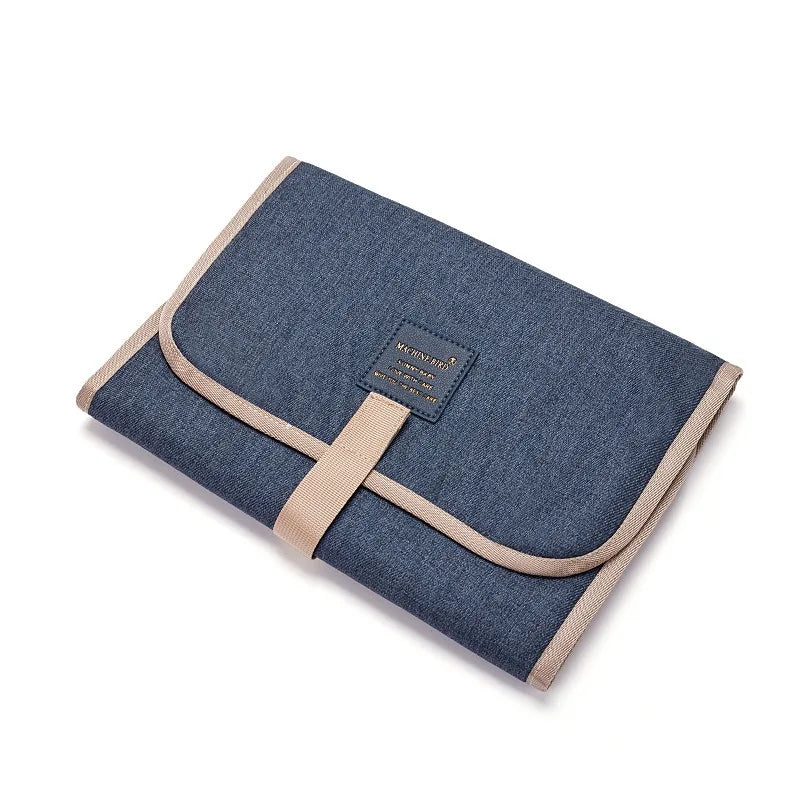 Cambiador de pañales plegable para bebé, almohadilla impermeable para pañales para recién nacidos, cambiador portátil para niños pequeños, hoja de pañales Oxford duradera para bebé